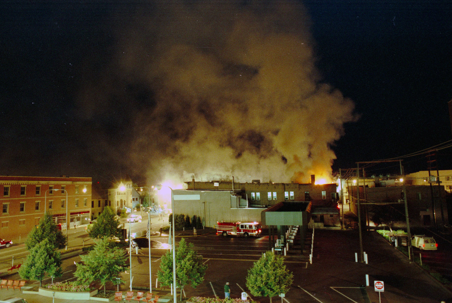 Fuller Hotel fire, August 6, 1996